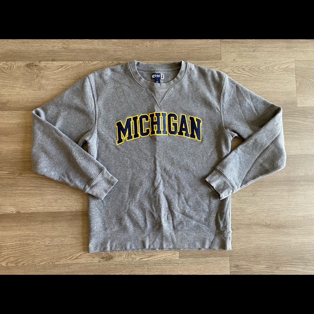 Vintage Michigan Wolverines Crewneck Sweatshirt Men’s Size Medium EXCELLENT